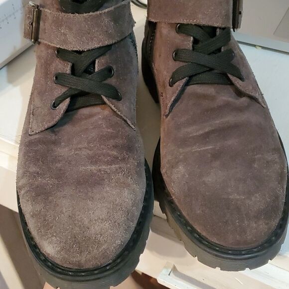  men\'s suede lace-up boots main image 6